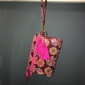 Floral simply southern wristlet